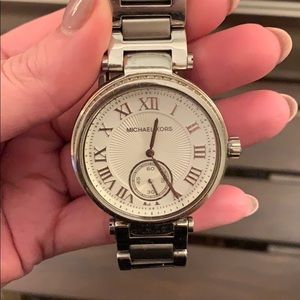 Michael Kors silver watch